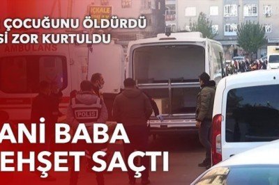 Diyarbakır'da baba cinnet getirdi: 1 ölü 2 yaralı