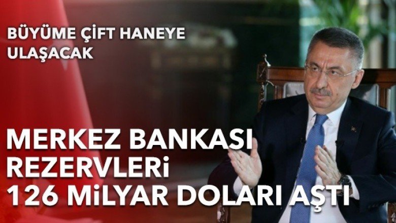 Fuat Oktay: Merkez Bankası rezervleri 126 milyar doları aştı