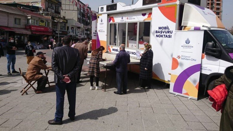 İstanbul'da 10 bin kişinin iş bulmasına aracılık yapan mobil ofislere yenileri ekleniyor