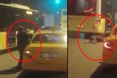 Kadın yolcuyu yola iten taksici serbest bırakıldı!