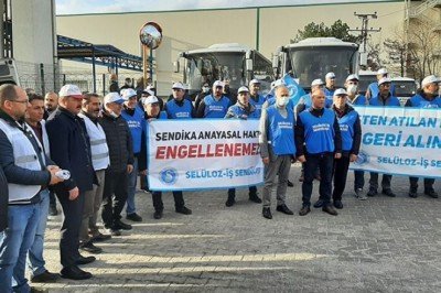 Lila Kâğıt’ta sendikalı işçi kıyımı tam gaz sürüyor