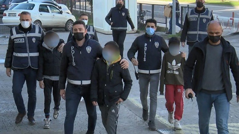 Ordu'da çaldıkları araçla İstanbul'da yakalanan 3 çocuk tutuklandı