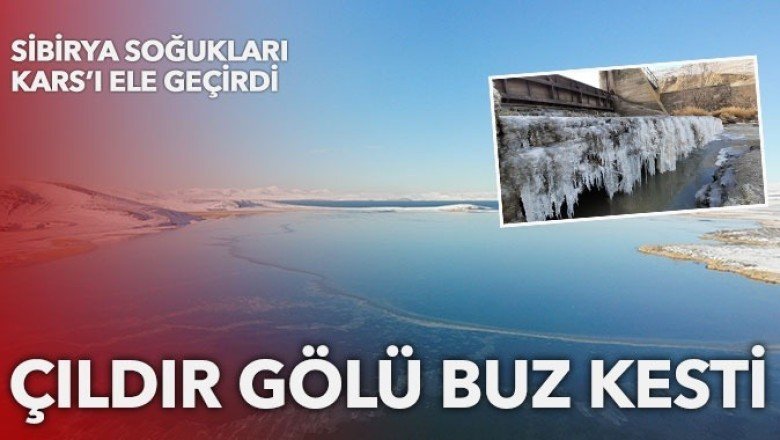 Sibirya soğukları Kars’ı ele geçirdi: Hava sıcaklığı eksi 20 dereceye düştü