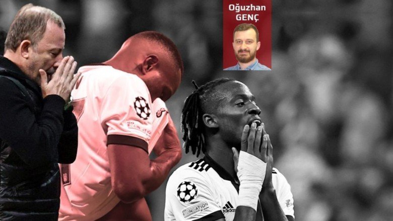 Beşiktaş'ta Şampiyonlar Ligi'nde büyük fiyasko! Sergen Yalçın... - Habertürk