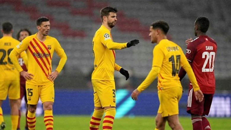 Barcelona, 20 yıl sonra Şampiyonlar Ligi grup aşamasında elendi