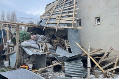 Bayburt'ta hortum yıktı geçti