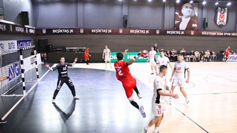 Beşiktaş Hentbol Takımı galip geldi