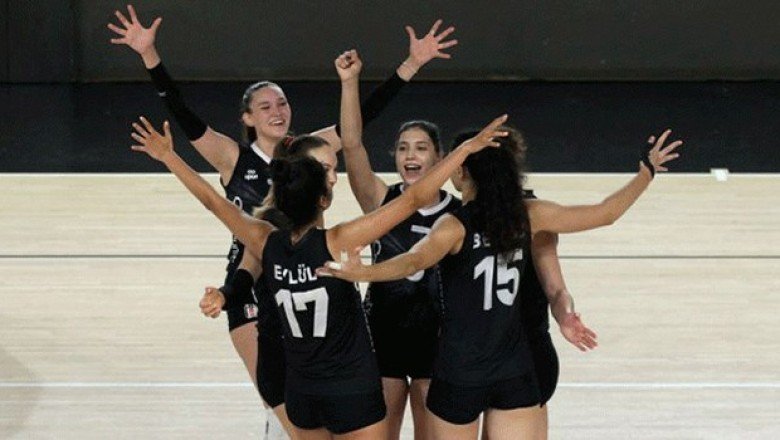 Beşiktaş Kadın Voleybol Takımından galibiyet