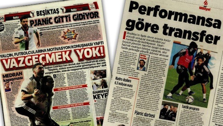 Beşiktaş manşetleri! (2 Aralık)