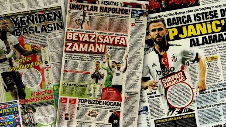 Manşetlerle Beşiktaş! (3 Aralık)