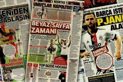 Manşetlerle Beşiktaş! (3 Aralık)
