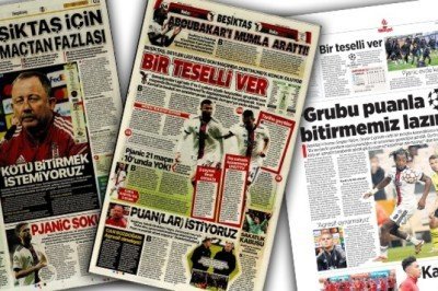 Manşetlerle Beşiktaş! (7 Aralık)