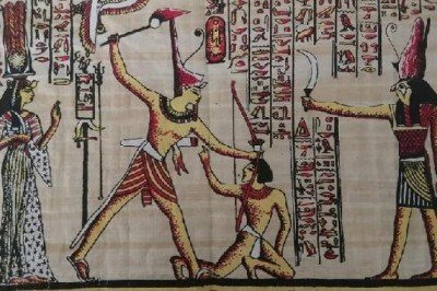 Ramses dönemine ait olduğu iddia edilen resimli papirüsü satmak isteyen iki kişi yakalandı