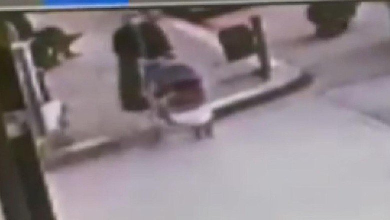 Anne ve bebeği son anda kurtuldu