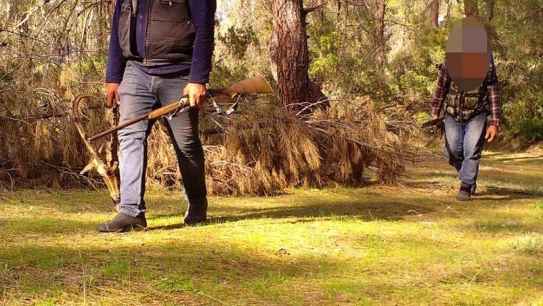 Kahramanmaraş'ta kaçak ava 125 bin lira ceza