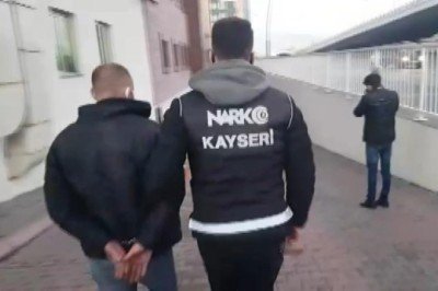 Kayseri'de uyuşturucu operasyonu: 50 gözaltı
