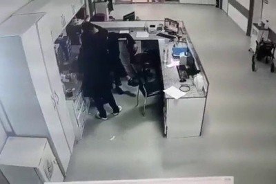 Hastanenin acil servisinde patlama! Hemşire alev topunun arasında kaldı