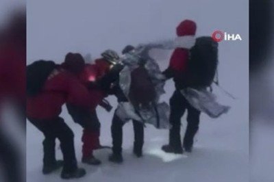 Jandarma operasyon görüntülerini paylaştı! Uludağ’da kaybolan 3 kişi böyle kurtarıldı