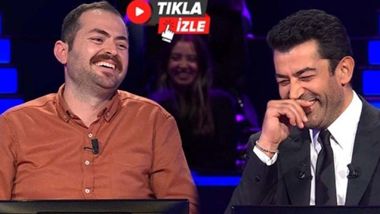 Kenan İmirzalıoğlu'na kahkaha attıran yarışmacı | Kim Milyoner Olmak İster'de eğlenceli anlar