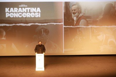 Kızılay gönüllülerinin fedakarlığını anlatan 'Karantina Penceresi' filmi vizyonda