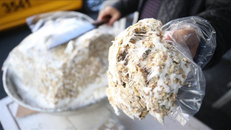 Ordu'nun asırlık lezzeti "Perşembe ceviz helvası" marketlerde görücüye çıkıyor