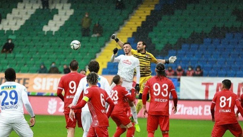 Rizespor 0-1 Ankaraspor (MAÇ SONUCU - ÖZET)