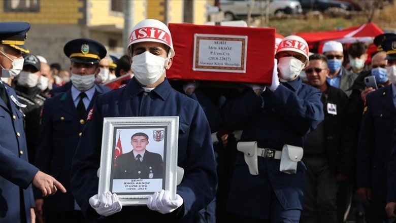 Şehit Piyade Uzman Çavuş Aksöz, Nevşehir'de son yolculuğuna uğurlandı