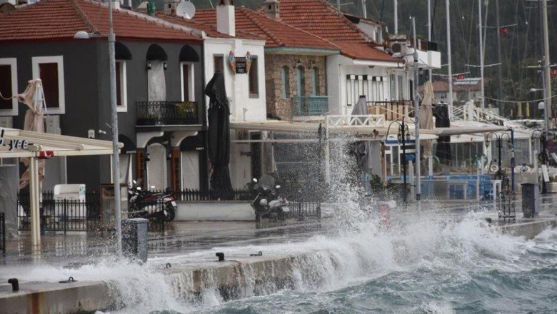 25 il için sarı kodlu uyarı: Fırtınaya dikkat