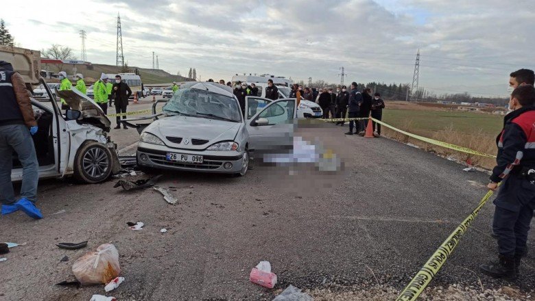 Ankara'da feci kaza: 6 ölü, 3 yaralı