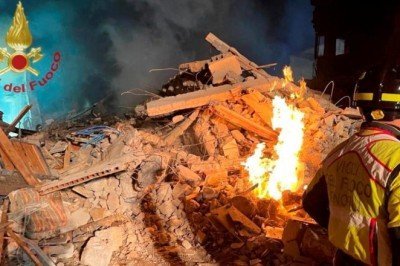 İtalya'da tüp patlaması faciaya yol açtı