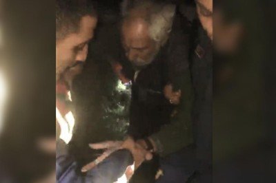 Kendisini bulan jandarmaya ağlayarak teşekkür etti