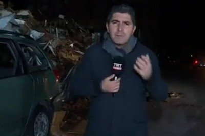 TRT Haber felaketin sıfır noktasında