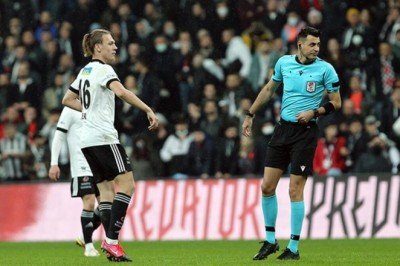 Beşiktaş'ta Serdar Saatçı'dan alkışlanacak hareket! Hakem teşekkür etti