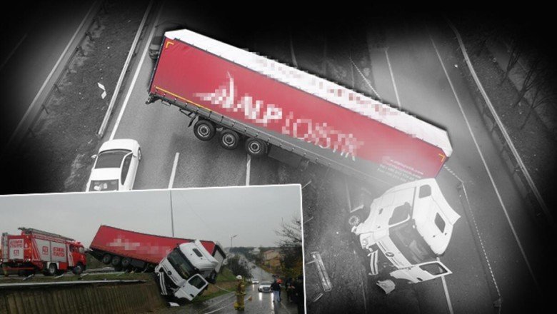 Büyükçekmece D-100'de kaza