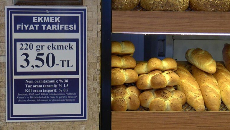 İstanbul'da ekmeğe yine zam! 210 gram ekmek 3,5 lira oldu