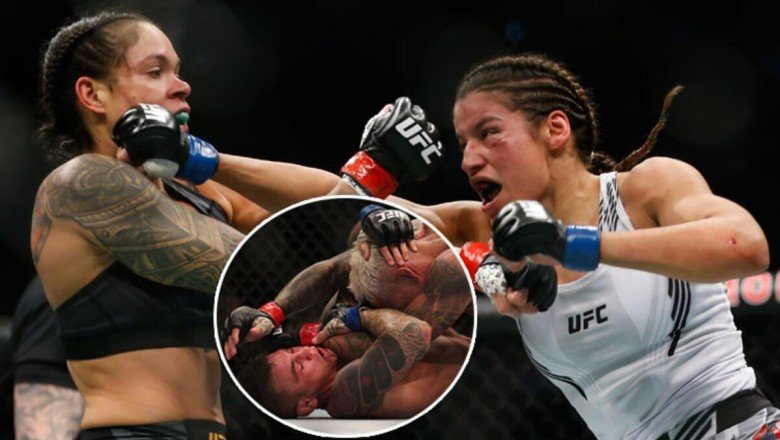 UFC'de tarihi gece! 7 yıl sonra ilk kez yenildi...