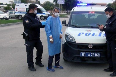 Adana'da garip olay! Hastaneden böyle kaçtı