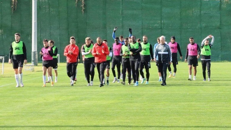 Altay’da eksik futbolcular takıma dönüyor