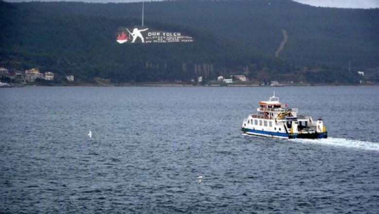 Gökçeada ve Bozcaada'ya feribot seferleri iptal edildi