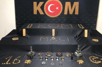 Kaçak altın üreticilerine 3 ilde operasyon: 10 milyon liralık altın ele geçirildi