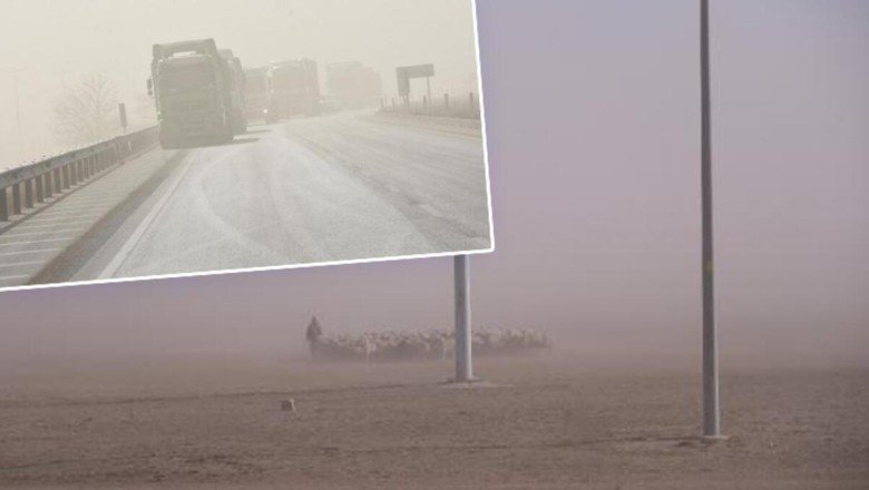 Kum fırtınasının nedeni, yanlış toprak kullanımı