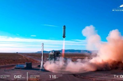 Blue Origin'in New Shephard roketi ikinci uzay yolculuğuna çıktı