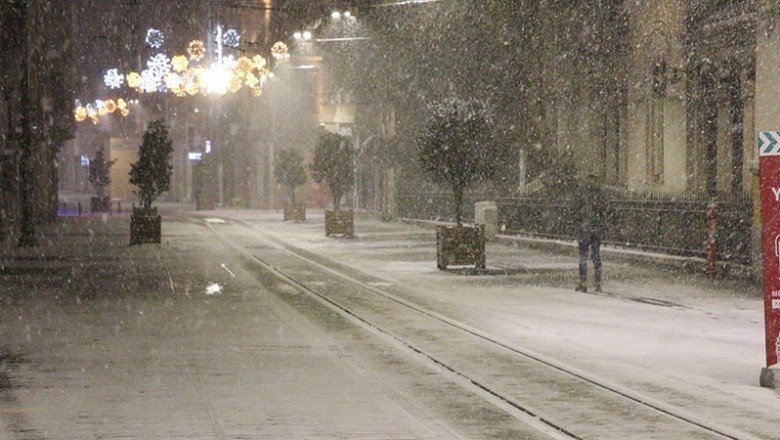 İstanbul Valiliği'nden kar uyarısı