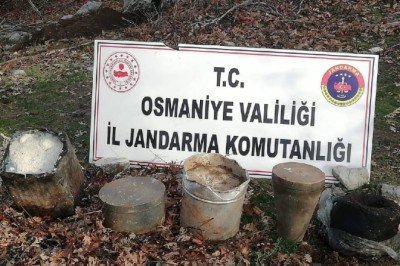 Amanoslar'da terör operasyonu: 180 kilogram patlayıcı ele geçirildi