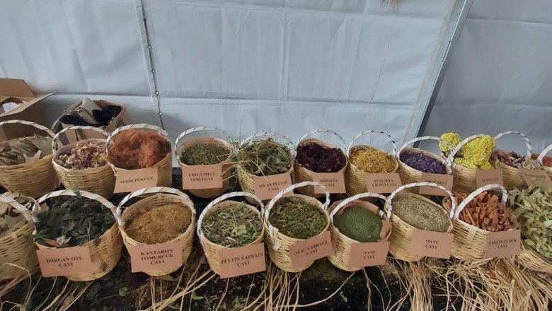 Dünya Çay Günü'nde 73 çeşit çay ikram edildi