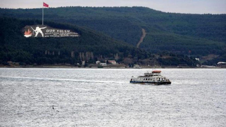 Gökçeada ve Bozcaada feribot seferlerinin bazıları iptal edildi