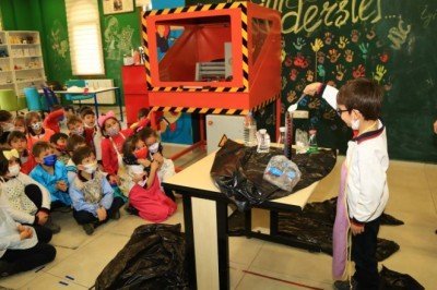 Uşak'ın robotik kodlama atölyesi