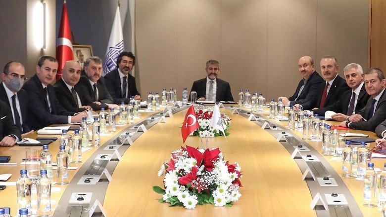 Bakan Nebati'den Türkiye Bankalar Birliği ile toplantı