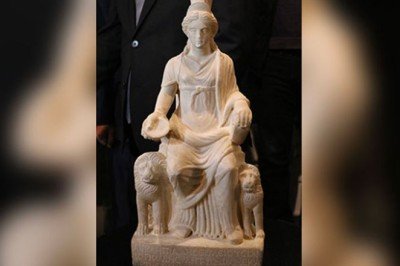60 yıl sonra Türkiye’ye getirilen Kybele heykeli, yeni müzede sergilenecek