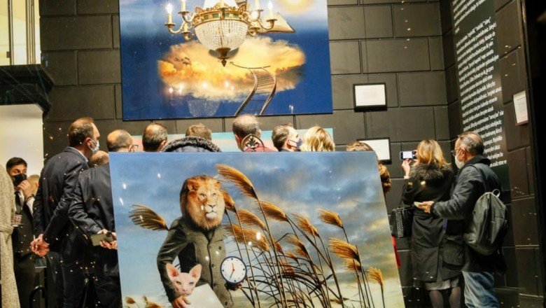 Dünyanın ilk bilinç dışı imgeleri sergisi "Öz'e Dönüş" açıldı